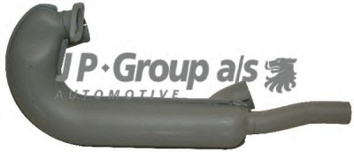 JP GROUP 1120401580 -  Труба выхлопного газа